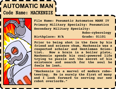Mackenzie the Automatic Man